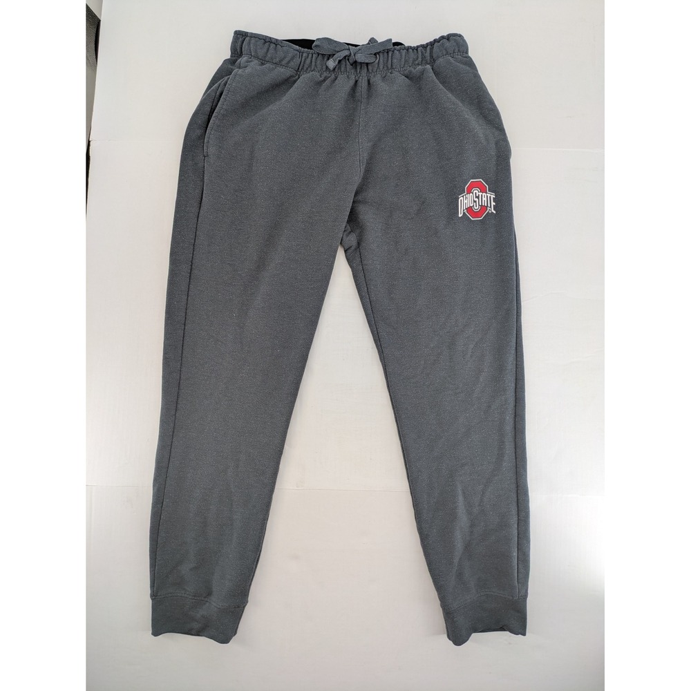 Ohio State Varsity Gray Sweatpants Mens Large Buckeyes Joggers NCAA Athleisure